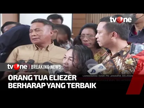Keluarga Richard Eliezer Hadir di Ruang Sidang