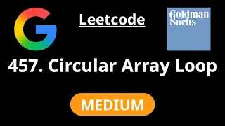 Circular Array Loop - Leetcode 457