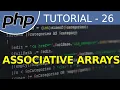 Associative Arrays - PHP Tutorial For Beginners With Examples