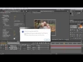 Trapcode Particular Fall Transition Effect