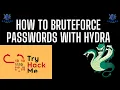 HYDRA - How to Use Hydra to Bruteforce Passwords TRYHACKME