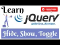 jQuery Lecture - 10 fadeIn fadeOut Tutorial in Hindi Urdu