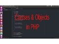 Classes and Objects in PHP Object Oriented Programming