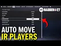 Madden 27 How to Auto Move Players from IR Injured Reserve