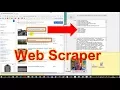 Create a WebRobot WebScraper in Winforms WebRequest WebResponse