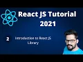 02 Introduction to React JS React JS Tutorial 2021 NAVEEN SAGGAM