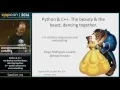 CppCon 2016 Introduction to C python extensions and embedding Python in C Apps