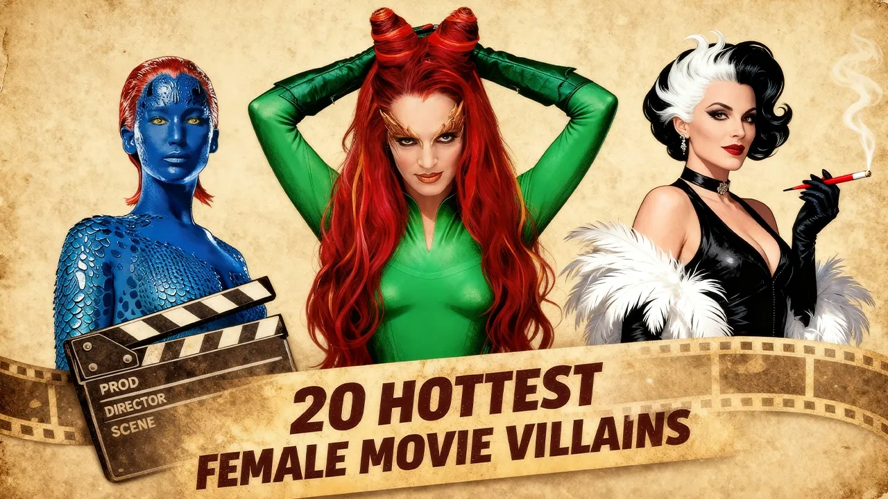 Top 20 Hottest Female Movie Villains Of All Time Ranked