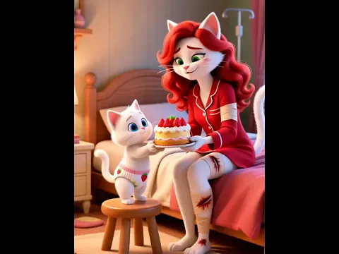Cat Baby exchanges a paper ball for cake, will it be caught#insideout2 #cartoon #cat #kitten #shorts