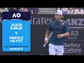 Jason Kubler v Harold Mayot Highlights Australian Open 2026 Qualifying First Round