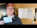 Index Cards make the BEST to-do lists