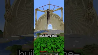 Minecraft But Anything You Build You Turn Into