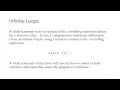Infinite Loops in C