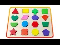Shapes Learning Puzzle For Kids Learning Shapes Name For Toddlers Shapes Activity Puzzle