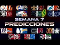 NFL Week 7 Predictions