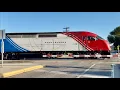 UTA Frontrunner 10 heads to another station stop in Salt Lake City Utah 8-15-26