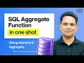 SQL Functions for Beginners - String Aggregate GROUP BY Having