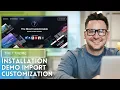 How To Install and Demo Import The7 WordPress Theme Full Customization