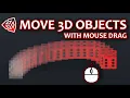 How To Move Objects With Mouse Drag in Unity Unity 3D Tutorial