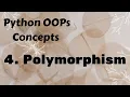 Polymorphism in Python Python OOPs concepts Python for Beginners Creative Notes