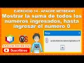 Ejercicio 14 Java - Apache NetBeans