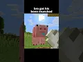 Lagu bro got his bone munched  #minecraft  #minecraftmeme