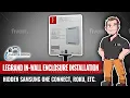 How to Install Legrand OnQ In-Wall Enclosure for Samsung The Frame