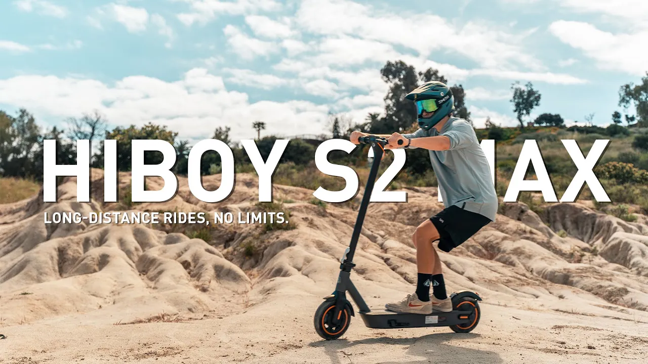 Hiboy official — Hiboy S2 Max Electric Scooter - Begin the Joyride! (YouTube video ad)