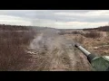 Firing some 40mm Bofors Cannon from Strf 90