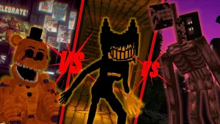  minecraft fnaf 2 halloween edition vs batim v3 vs siren head v3 part 1 2