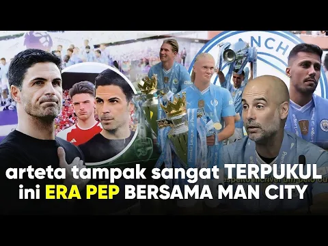 Download MP3 Arteta menangis, ‘PESAN JUARA’ Pep ke Arsenal, mentalitas PEP yang buat City ukir Sejarah Baru EPL