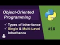 Types of Inheritance in Python Single and Multi-Level inheritance in python