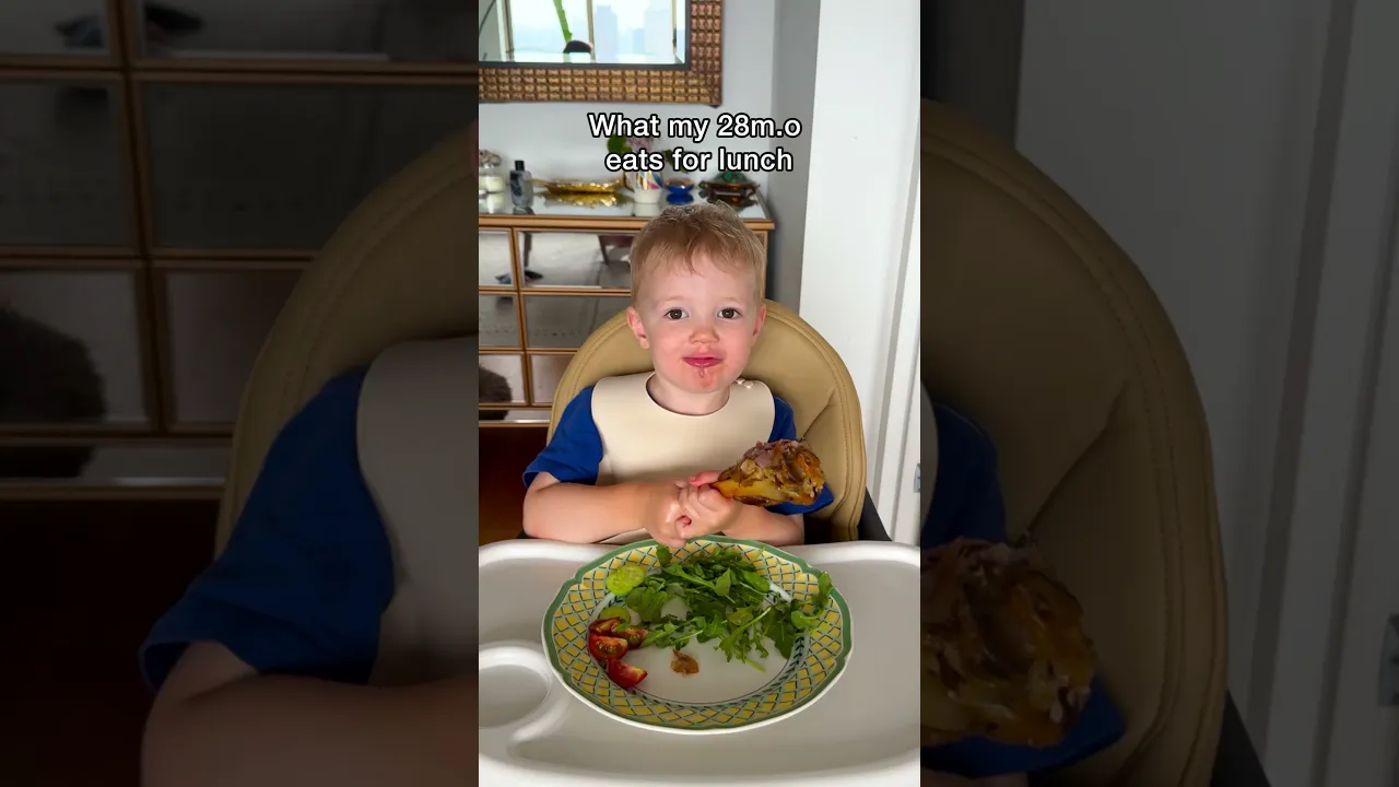 My toddler’s lunch