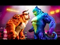Tentacular VS King Gorde Monster Wrestling Rumble CLIP