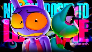 ♪ CG5 - Not Supposed To Love Me [Ode to JAX] 【THE AMAZING DIGITAL CIRCUS SONG ANIMATION】Español