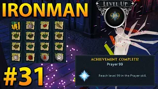 This is why you get 99 Prayer - RS3 Ironman Progress dooble