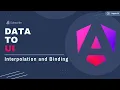 Interpolation Property Binding in Angular Data to UI Explained