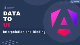 Interpolation Property Binding in Angular Data to UI Explained