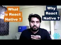 React Native Tutorial for Beginners Hindi