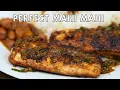 Lagu Perfecte Mahi Mahi in 20 minuten | Krokant gebakken vis met citroen-knoflookbotersaus