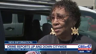 Crime reports up and down citywide in St Augustine