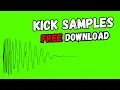 Lagu FREE KICK Samples || Free Sample Pack || By Ghosthack