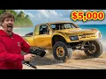 1 vs 5 000 RC Trophy Truck