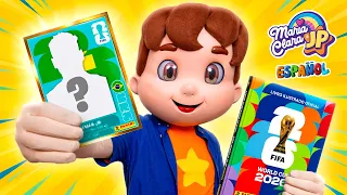 ¡NOS SALIÓ LA FIGURITA MÁS RARA DEL MUNDIAL! - Maria Clara y JP