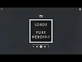 lorde - ribs (sped up & reverb)