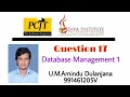 Data Base Task 17 Create a Normalized ER Diagram 1st Year Java Institute Amindu Dulanjana