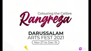Download RANGREZA '21 | DSIA Arts fest Theme song | Finan \u0026 team MP3
