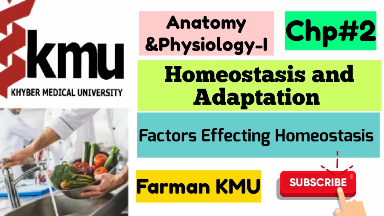 Homeostasis Chap#2 | Anatomy and physiology-I | Feedback mechanism  | Homeostasis MCQS Pattern KMU.