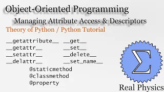 Managing Attribute Access and Descriptors Theory of Python Python Tutorial