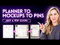 How I Make Planner Pages AND the Mockups using Kittl s Agentic AI